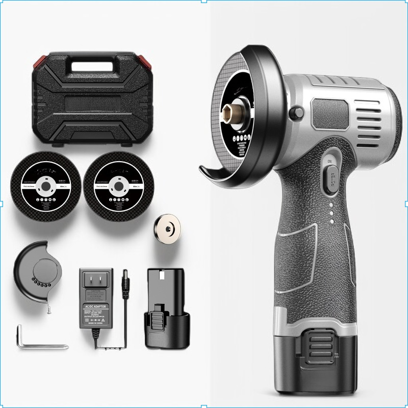 【4-in-1: Cut, grind, polish, remove rust】German multifunctional angle grinder