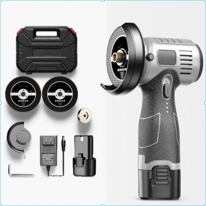 【4-in-1: Cut, grind, polish, remove rust】German multifunctional angle grinder