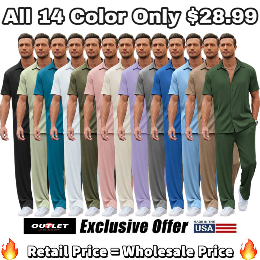 🔥All 14 Colors Only $28.99🔥Casual Loose Fit Shirt Sets
