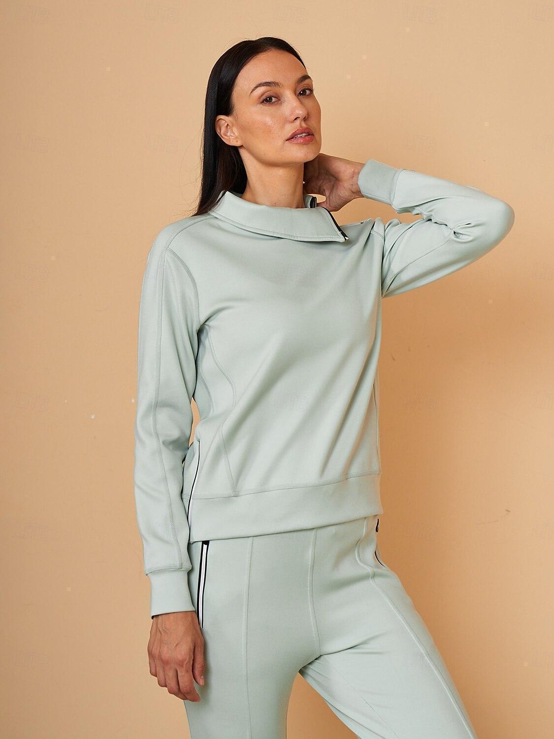 🔥8-PACK ONLY $25.98🔥More Than Basic Irregular Collar Golf Sweatshirt