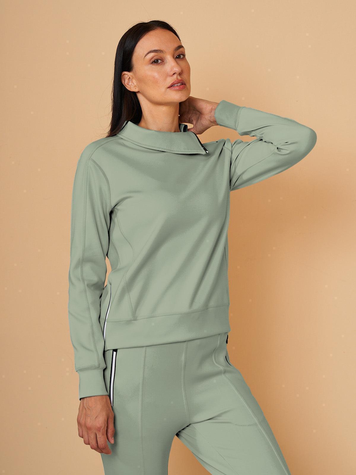 🔥8-PACK ONLY $25.98🔥More Than Basic Irregular Collar Golf Sweatshirt