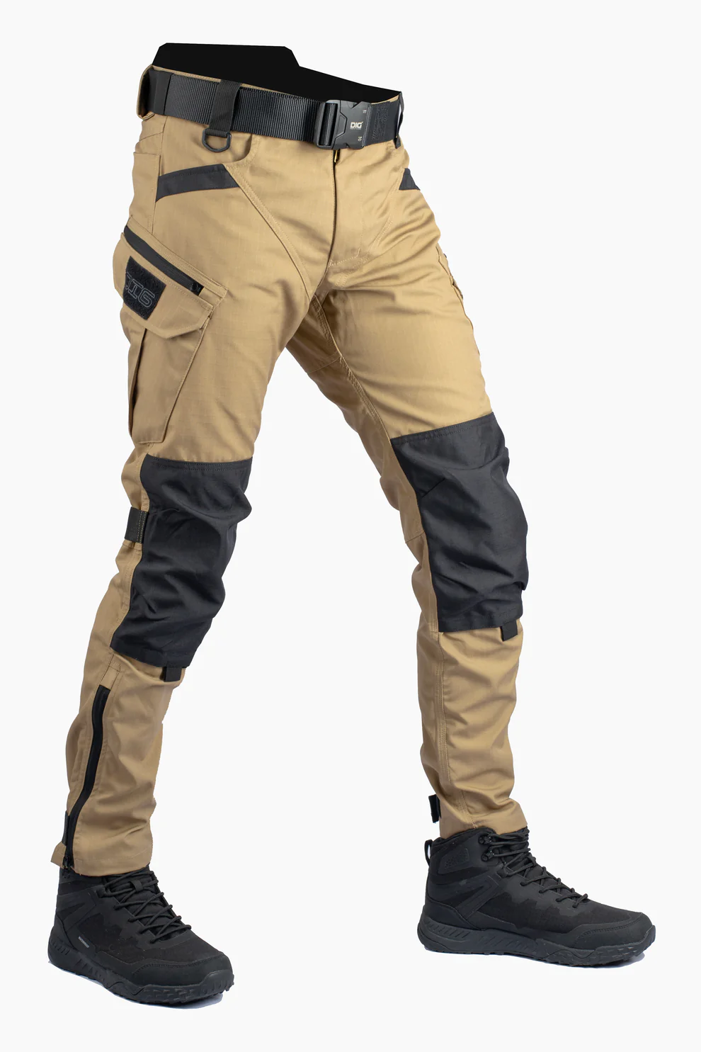 Men's Ripstop Water Resistant Hiking Work Pants