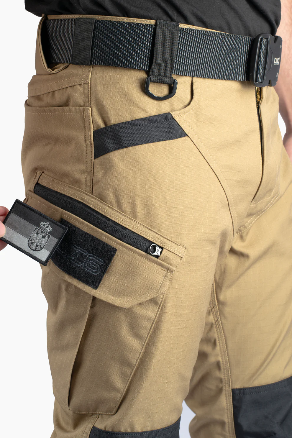Men's Ripstop Water Resistant Hiking Work Pants