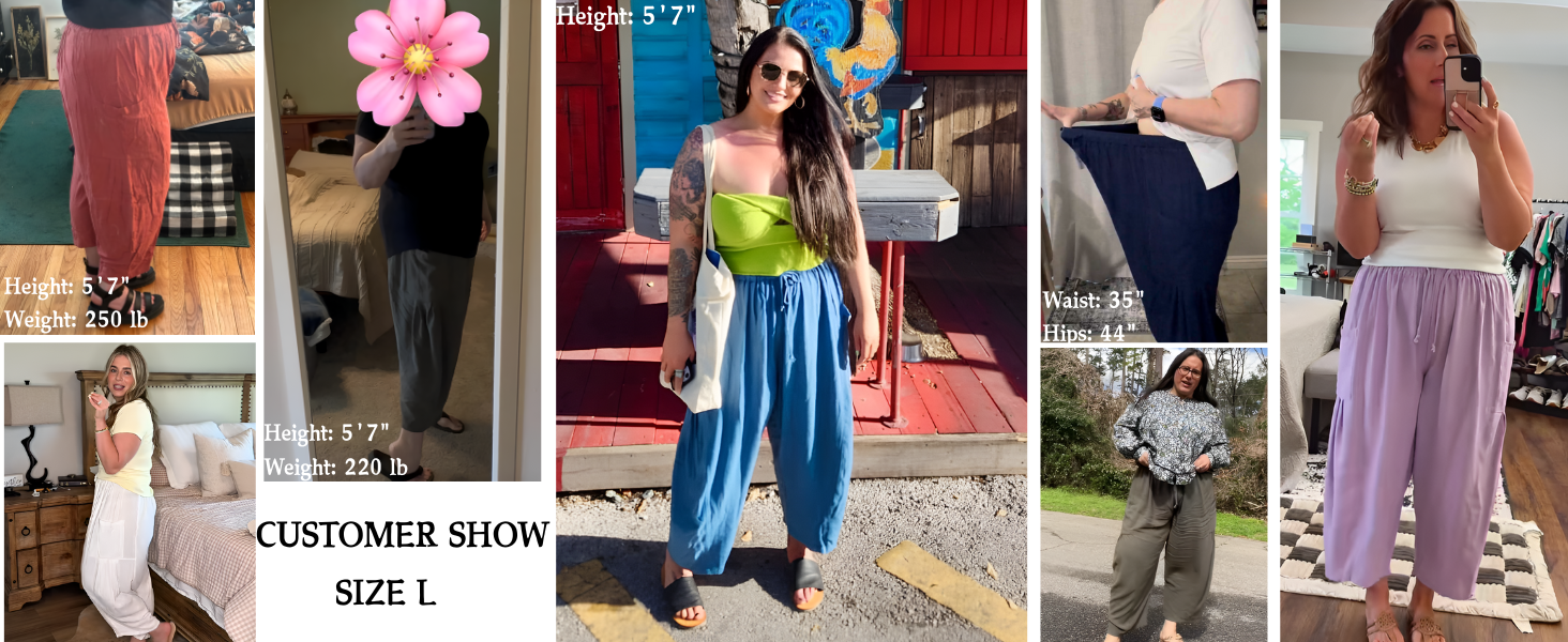 Casual Loose Beach Boho Pants