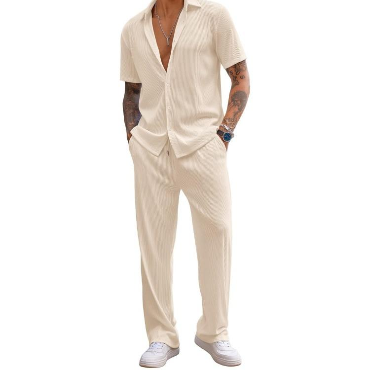 Casual Loose Fit Shirt Sets