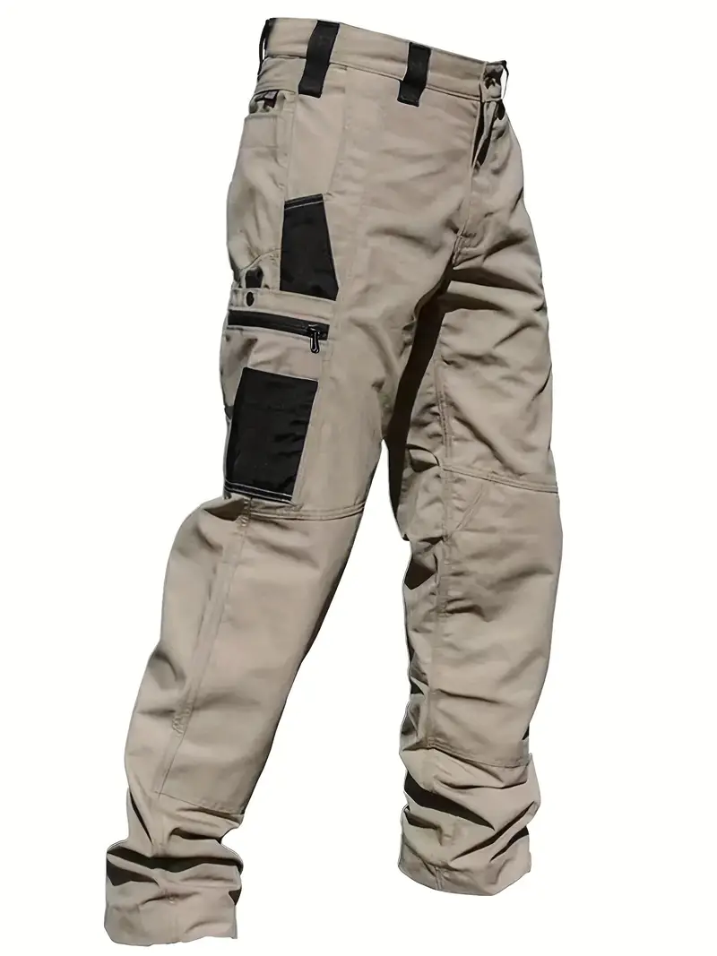 ⚡Men's 8-Pack Unisex 10-Pocket Heavy Duty zipper waterproof tactical Work Pants