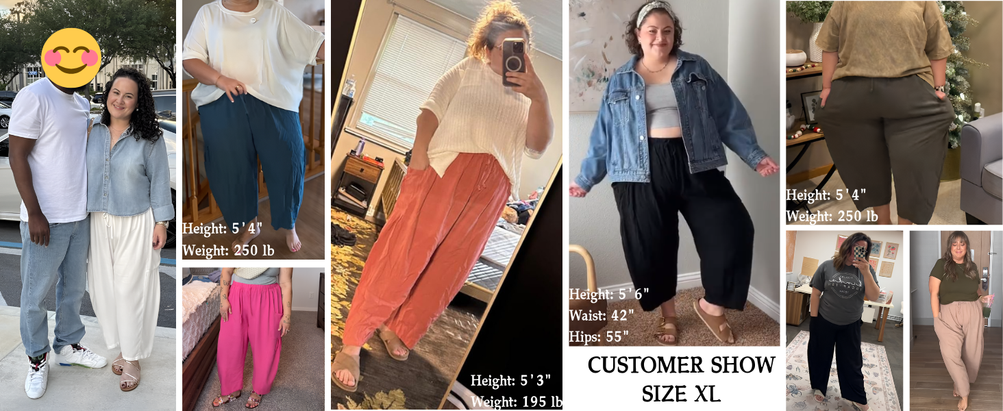 Baggy Loose Palazzo Pants