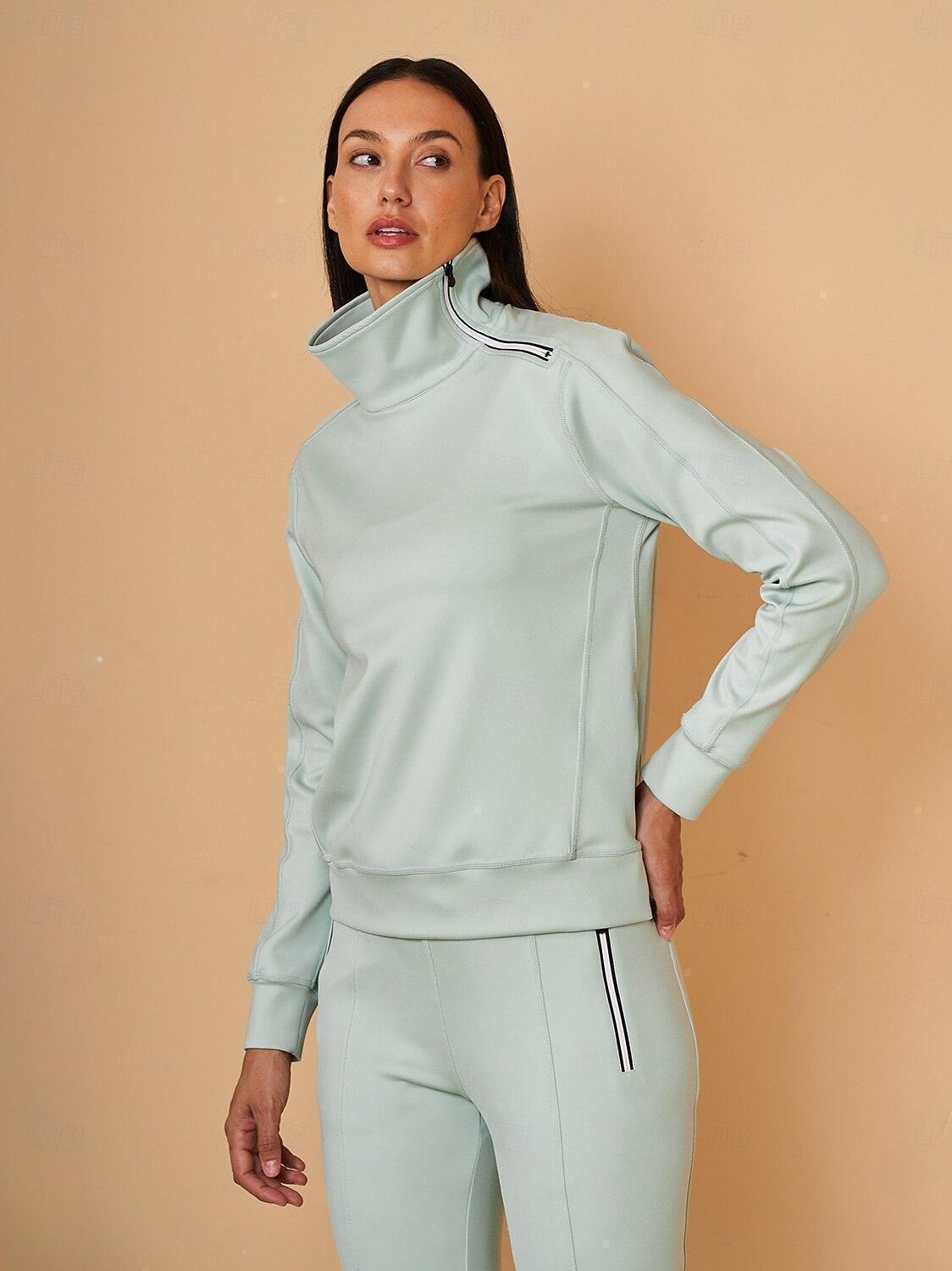 🔥8-PACK ONLY $25.98🔥More Than Basic Irregular Collar Golf Sweatshirt