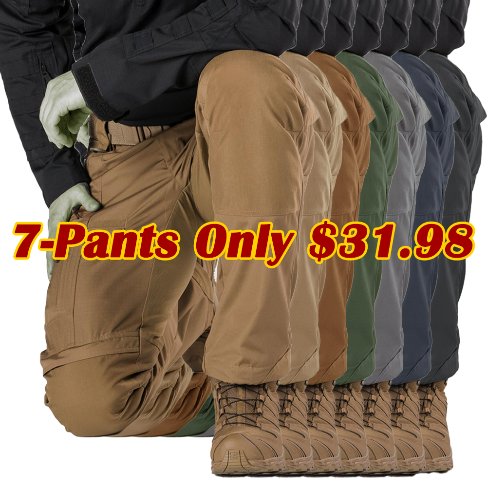 🔥7 Pants Together Only $31.98🔥 Men's Classic Tactical Pants
