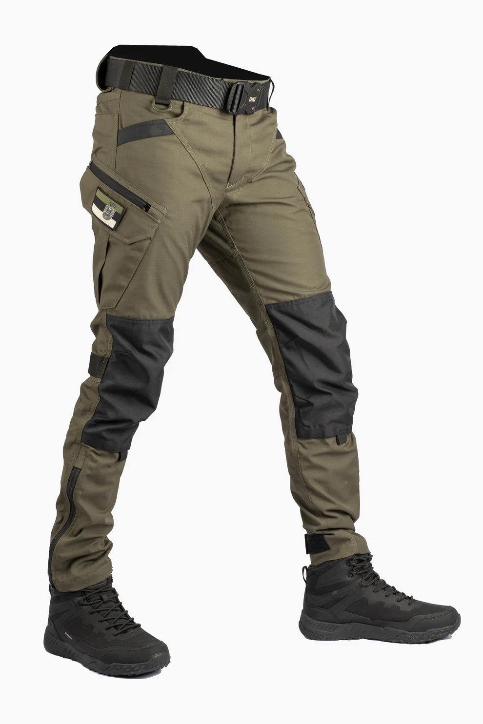 Men's Ripstop Water Resistant Hiking Work Pants
