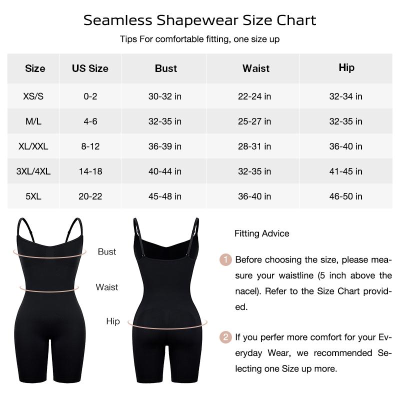 FeelinGirl Shapewear for Women Butt Lifter Bodysuit  Tummy Control Shapewear Seamless Womenswear Comfort Spaghetti Strap Hip Underwear Basic Minimalist