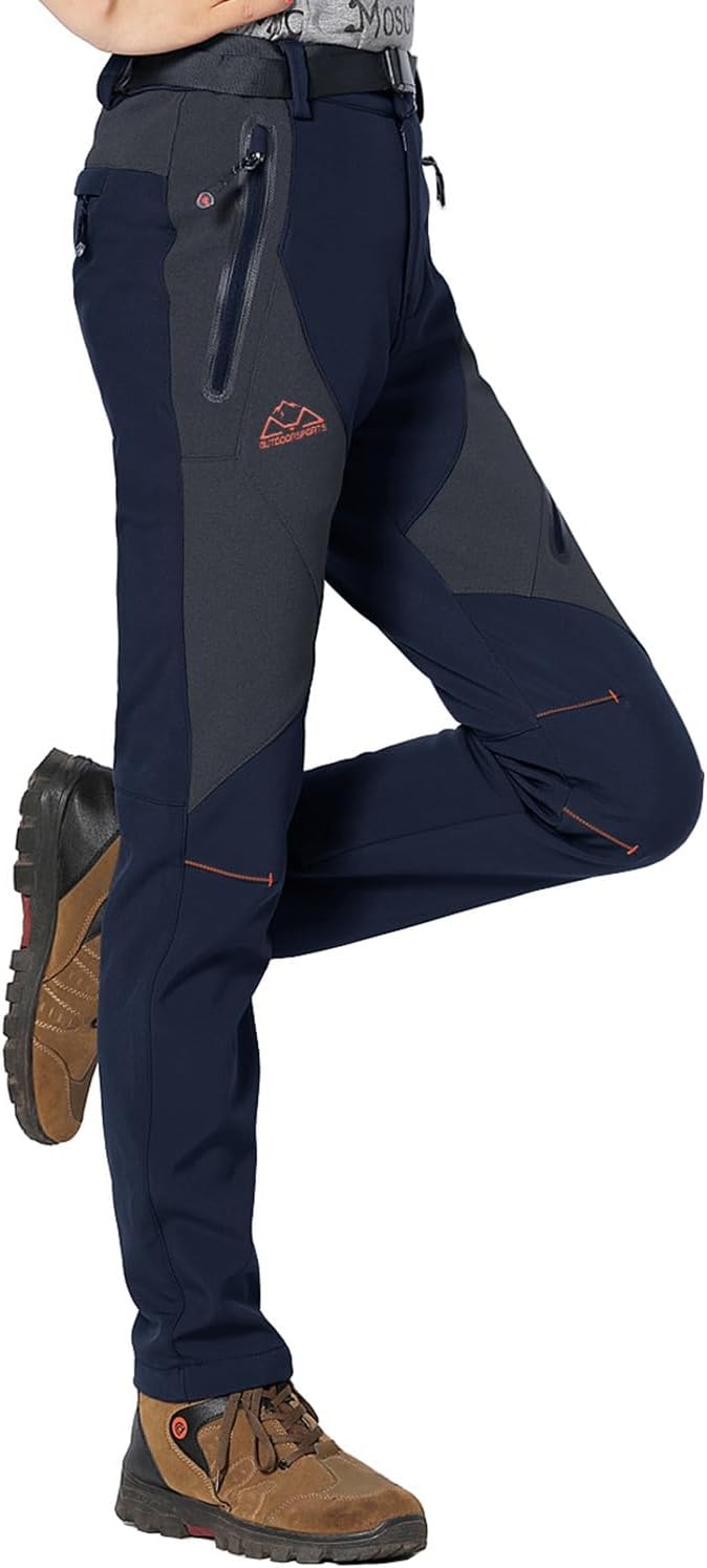 🔥7 Packs ONLY $24.77🔥Women's Snow Pants Waterproof Insulated Fleece Thermal Ski Hiking Snowboard Pants