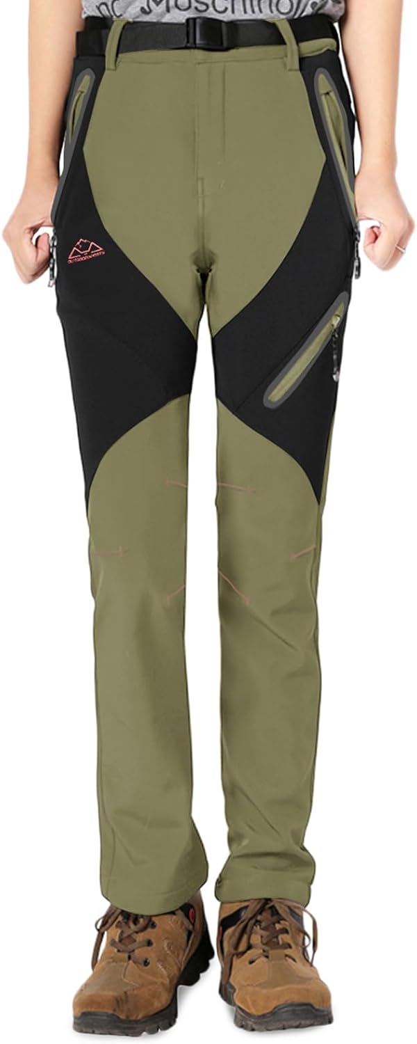 🔥7 Packs ONLY $24.77🔥Women's Snow Pants Waterproof Insulated Fleece Thermal Ski Hiking Snowboard Pants