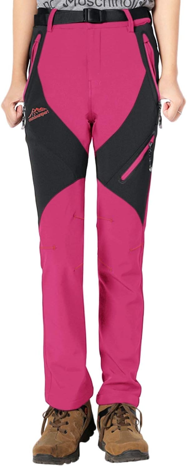 🔥7 Packs ONLY $24.77🔥Women's Snow Pants Waterproof Insulated Fleece Thermal Ski Hiking Snowboard Pants