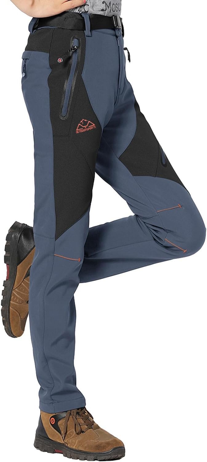🔥7 Packs ONLY $24.77🔥Women's Snow Pants Waterproof Insulated Fleece Thermal Ski Hiking Snowboard Pants