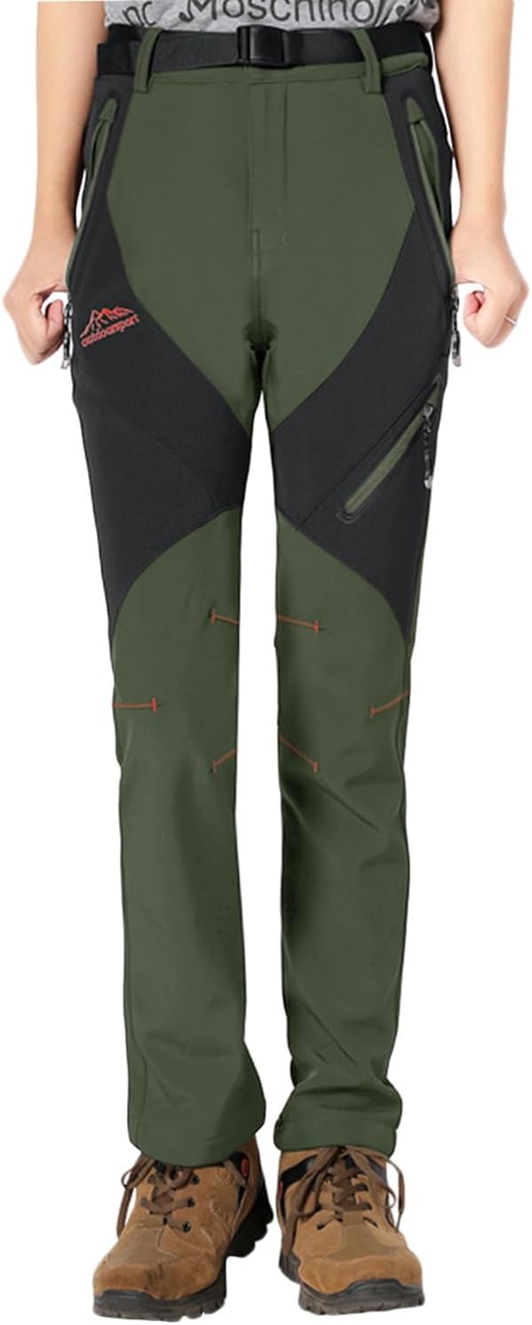 🔥7 Packs ONLY $24.77🔥Women's Snow Pants Waterproof Insulated Fleece Thermal Ski Hiking Snowboard Pants