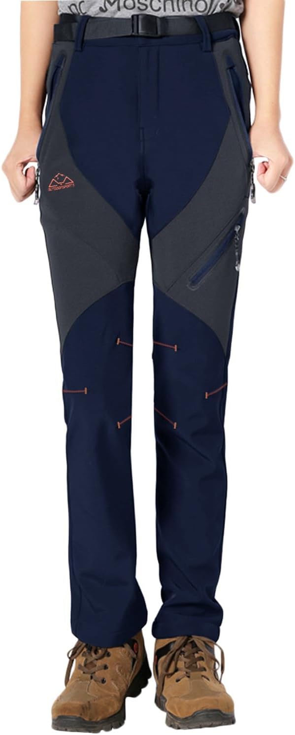 🔥7 Packs ONLY $24.77🔥Women's Snow Pants Waterproof Insulated Fleece Thermal Ski Hiking Snowboard Pants