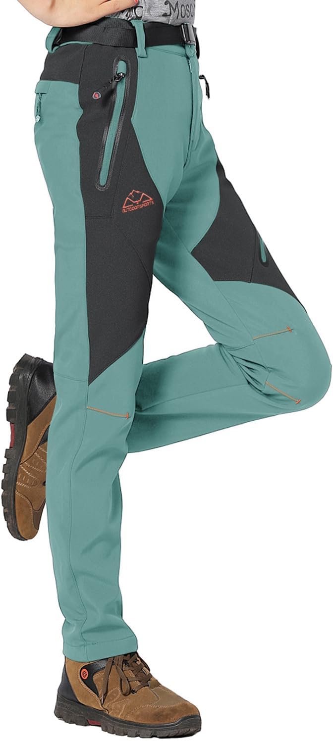 🔥7 Packs ONLY $24.77🔥Women's Snow Pants Waterproof Insulated Fleece Thermal Ski Hiking Snowboard Pants
