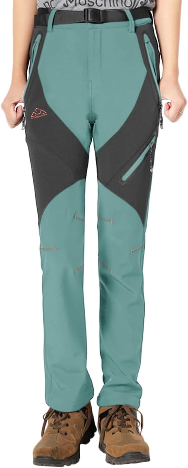 🔥7 Packs ONLY $24.77🔥Women's Snow Pants Waterproof Insulated Fleece Thermal Ski Hiking Snowboard Pants