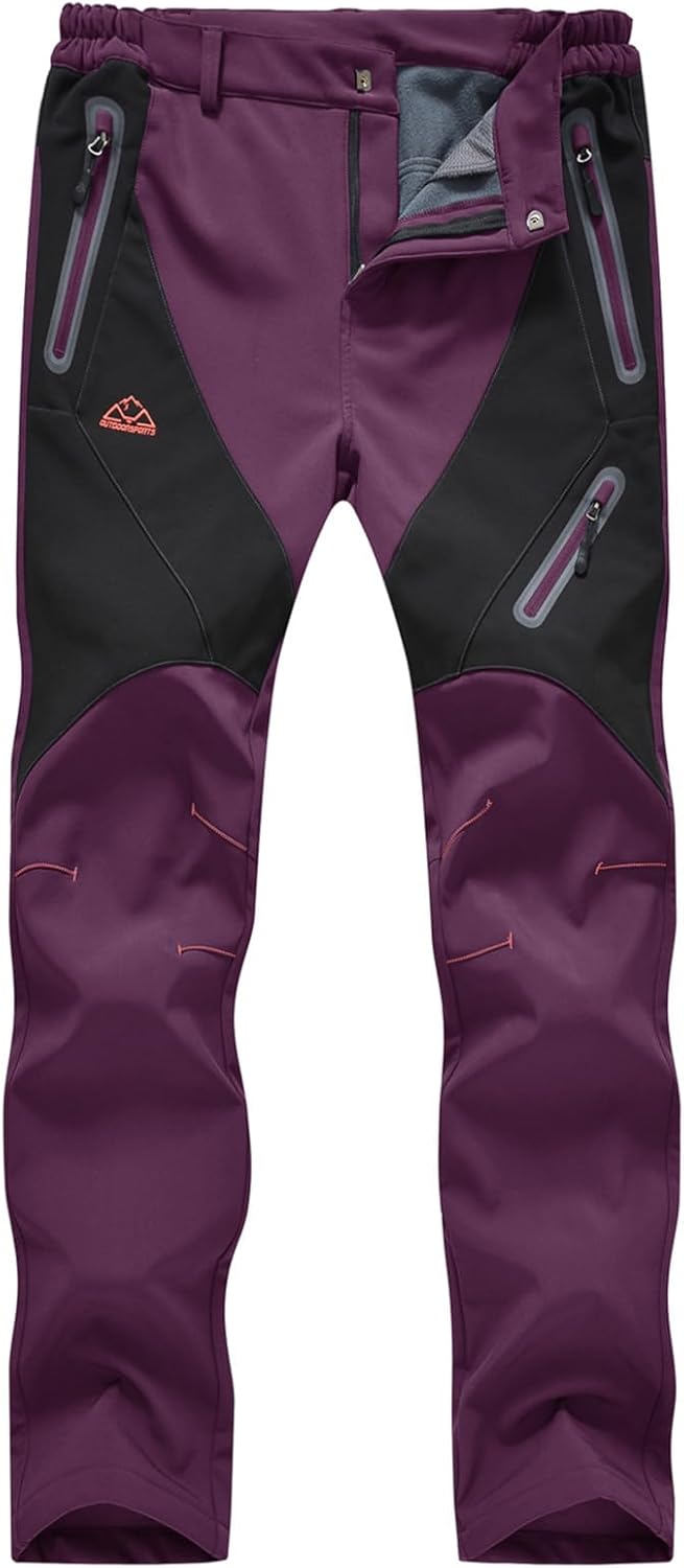 🔥7 Packs ONLY $24.77🔥Women's Snow Pants Waterproof Insulated Fleece Thermal Ski Hiking Snowboard Pants
