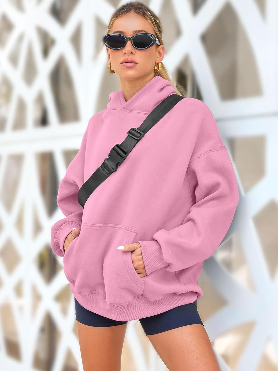 🔥7-PACK ONLY $24.77🔥Womens Oversized Sweatshirts Fleece Hoodies 