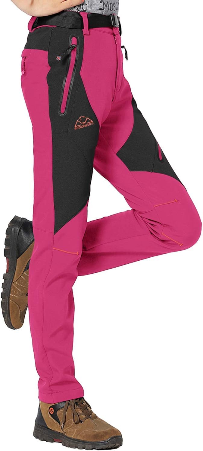 🔥7 Packs ONLY $24.77🔥Women's Snow Pants Waterproof Insulated Fleece Thermal Ski Hiking Snowboard Pants