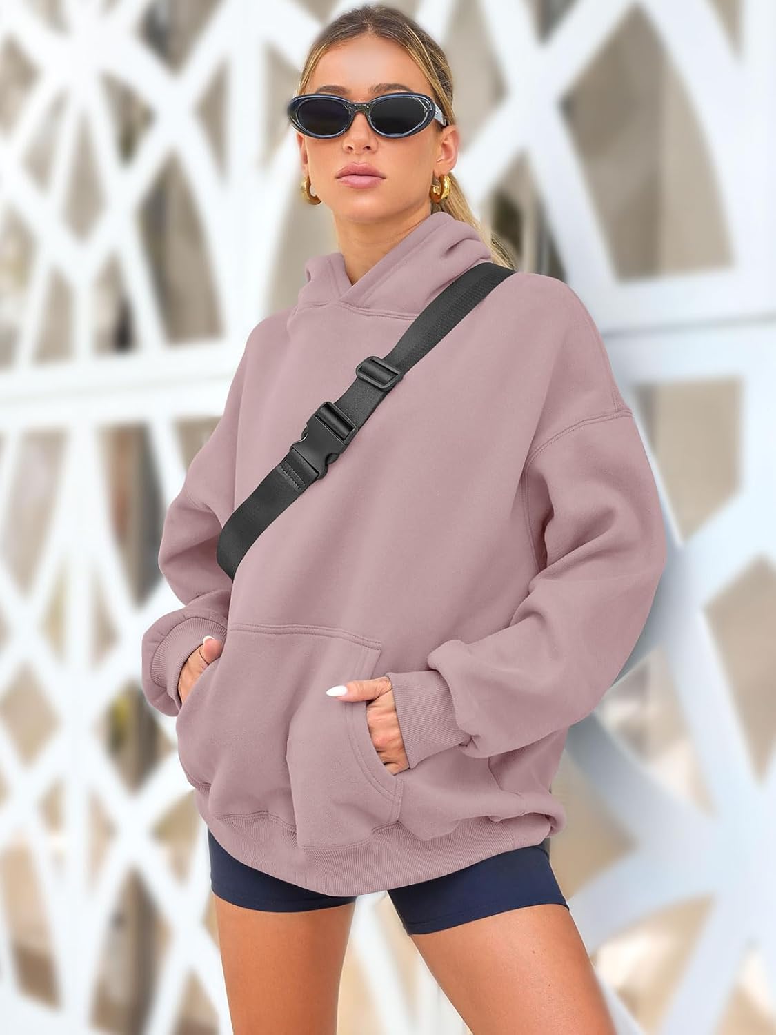 🔥7-PACK ONLY $24.77🔥Womens Oversized Sweatshirts Fleece Hoodies 