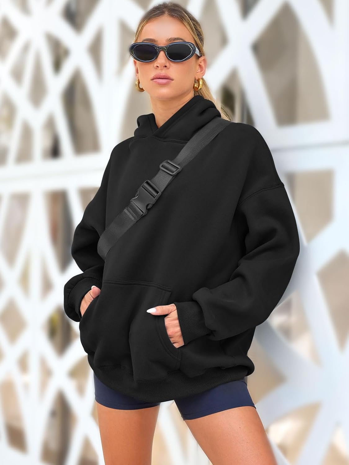 🔥7-PACK ONLY $24.77🔥Womens Oversized Sweatshirts Fleece Hoodies 