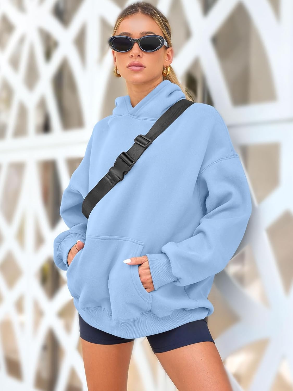 🔥7-PACK ONLY $24.77🔥Womens Oversized Sweatshirts Fleece Hoodies 