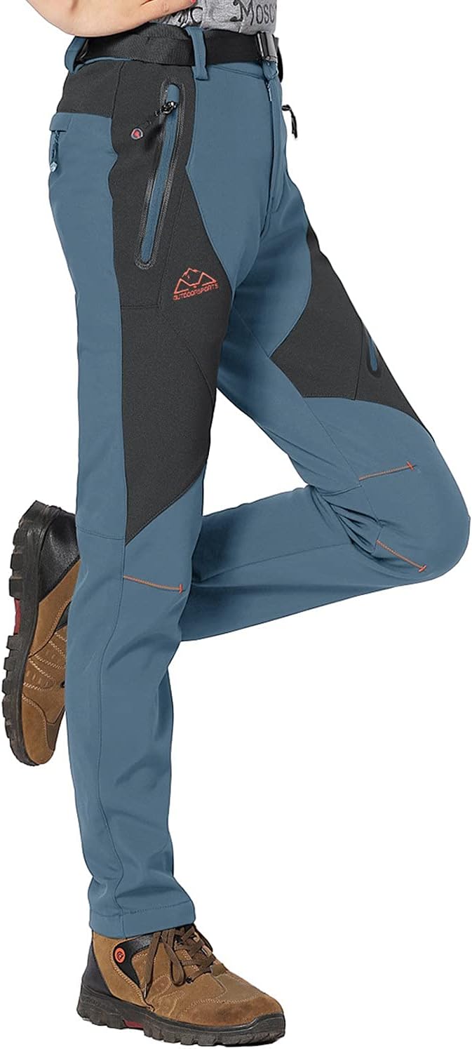 🔥7 Packs ONLY $24.77🔥Women's Snow Pants Waterproof Insulated Fleece Thermal Ski Hiking Snowboard Pants