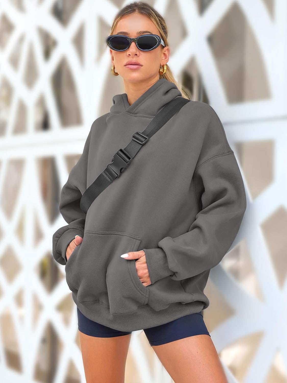 🔥7-PACK ONLY $24.77🔥Womens Oversized Sweatshirts Fleece Hoodies 