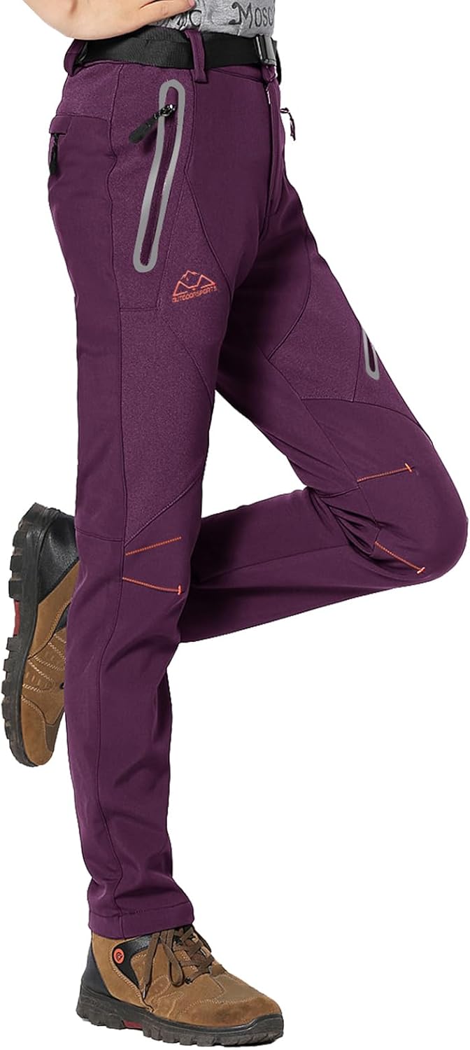 🔥7 Packs ONLY $24.77🔥Women's Snow Pants Waterproof Insulated Fleece Thermal Ski Hiking Snowboard Pants