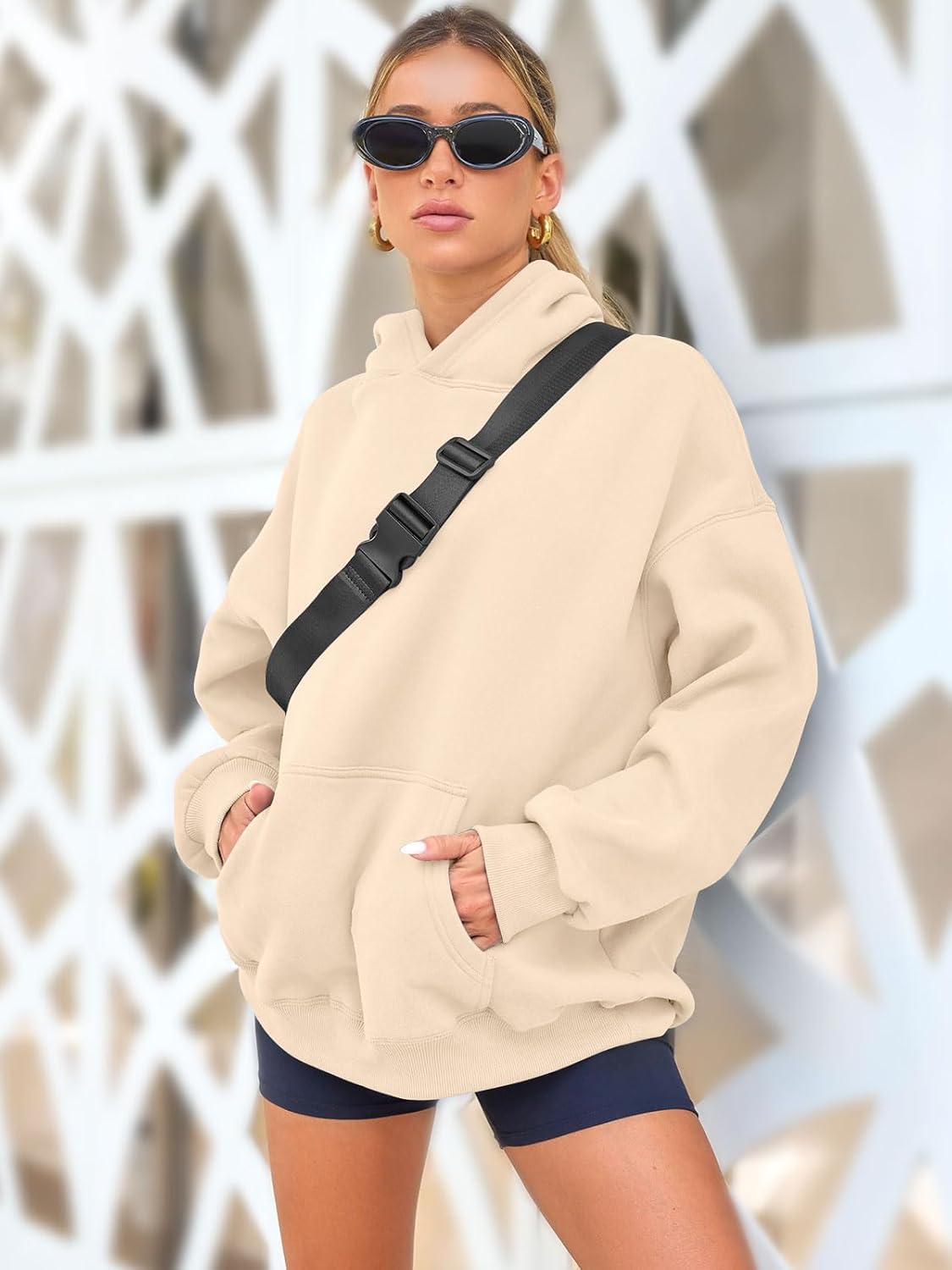 🔥7-PACK ONLY $24.77🔥Womens Oversized Sweatshirts Fleece Hoodies 