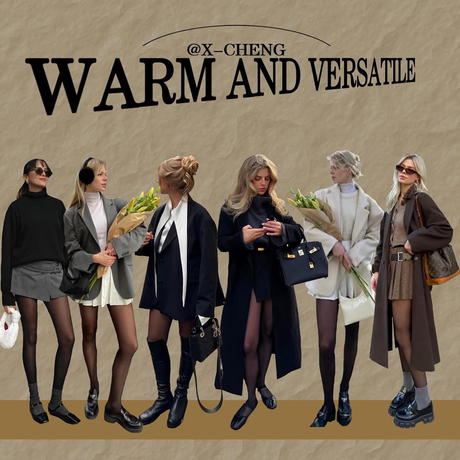 Fleece Lined Tights Sheer Women - Fake Translucent Warm Pantyhose Leggings Sheer Thick Tights for Winter