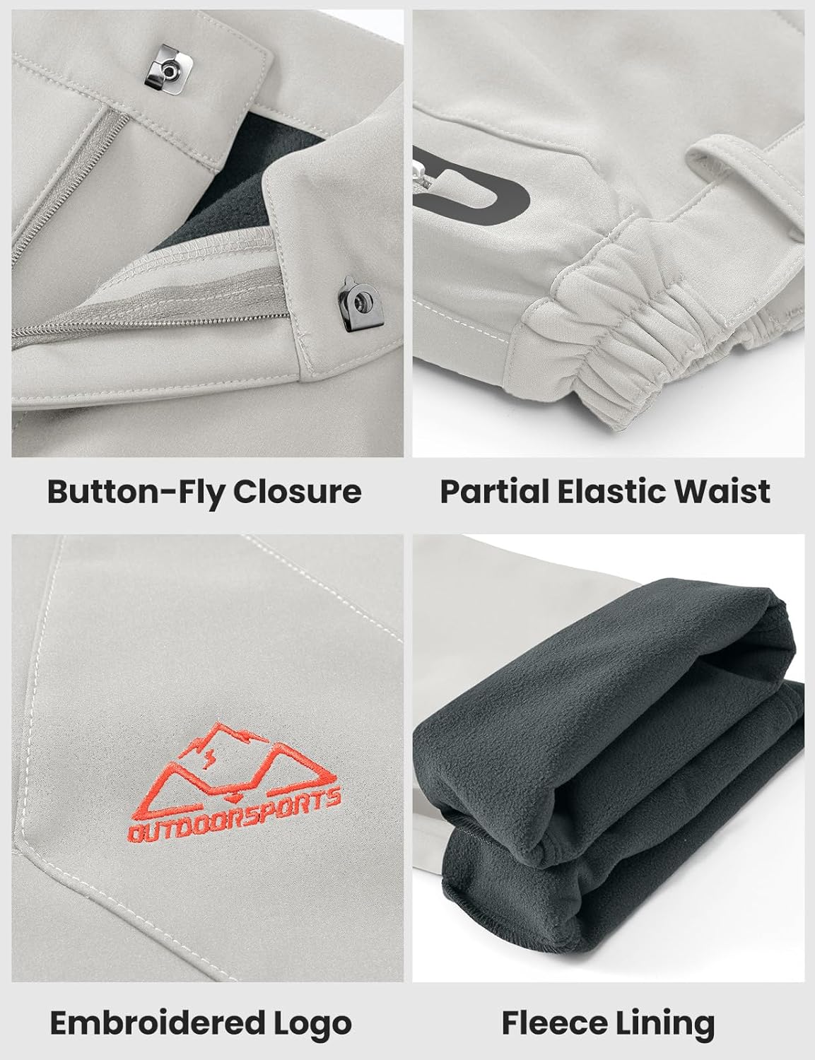 🔥7 Packs ONLY $24.77🔥Women's Snow Pants Waterproof Insulated Fleece Thermal Ski Hiking Snowboard Pants