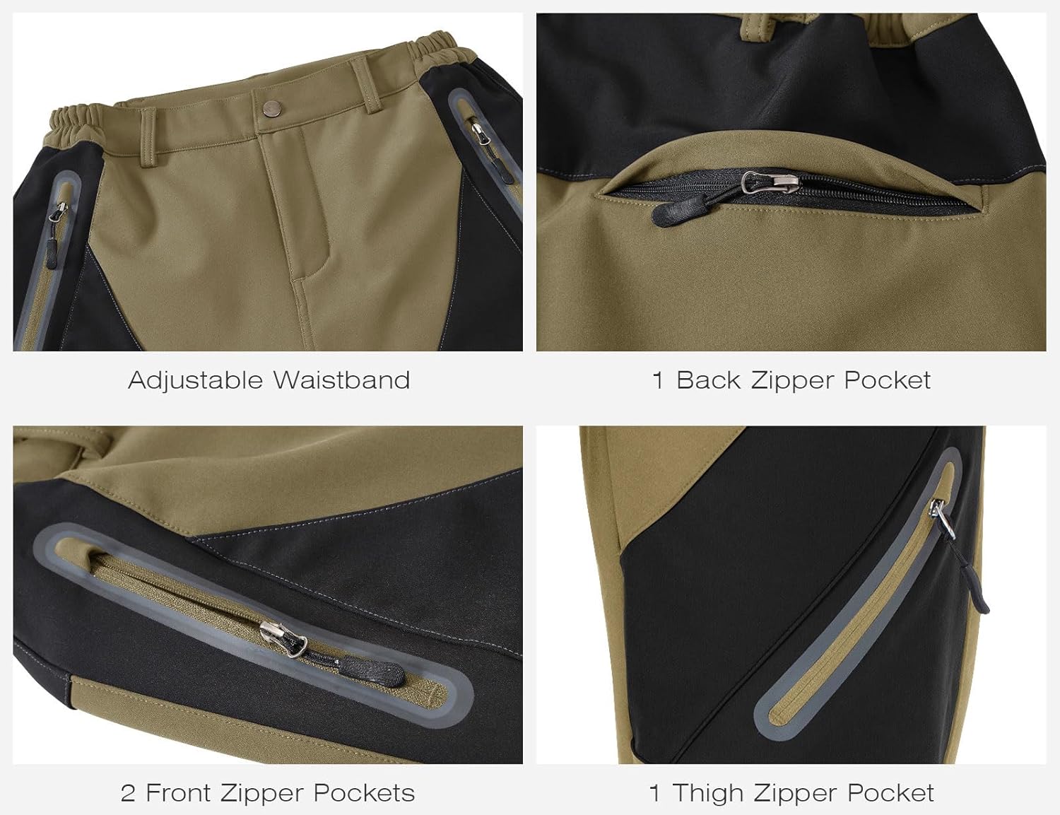 🔥7 Packs ONLY $24.77🔥Women's Snow Pants Waterproof Insulated Fleece Thermal Ski Hiking Snowboard Pants