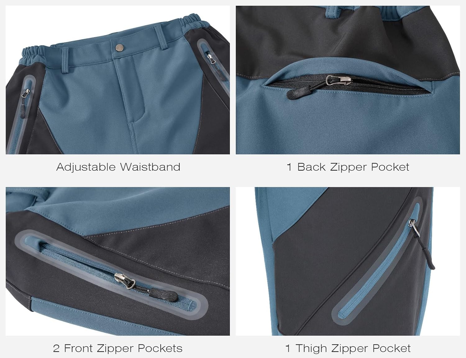 🔥7 Packs ONLY $24.77🔥Women's Snow Pants Waterproof Insulated Fleece Thermal Ski Hiking Snowboard Pants