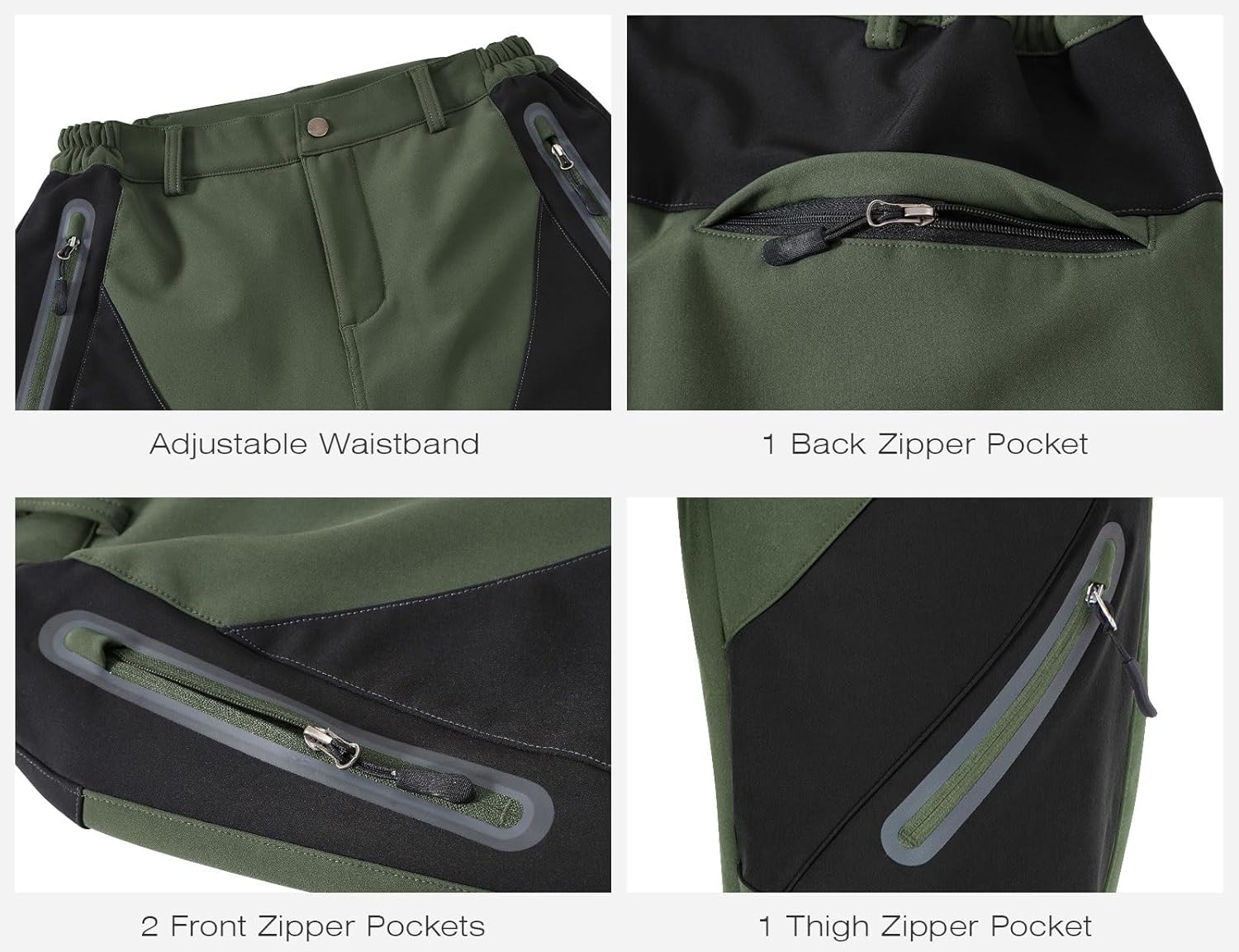 🔥7 Packs ONLY $24.77🔥Women's Snow Pants Waterproof Insulated Fleece Thermal Ski Hiking Snowboard Pants