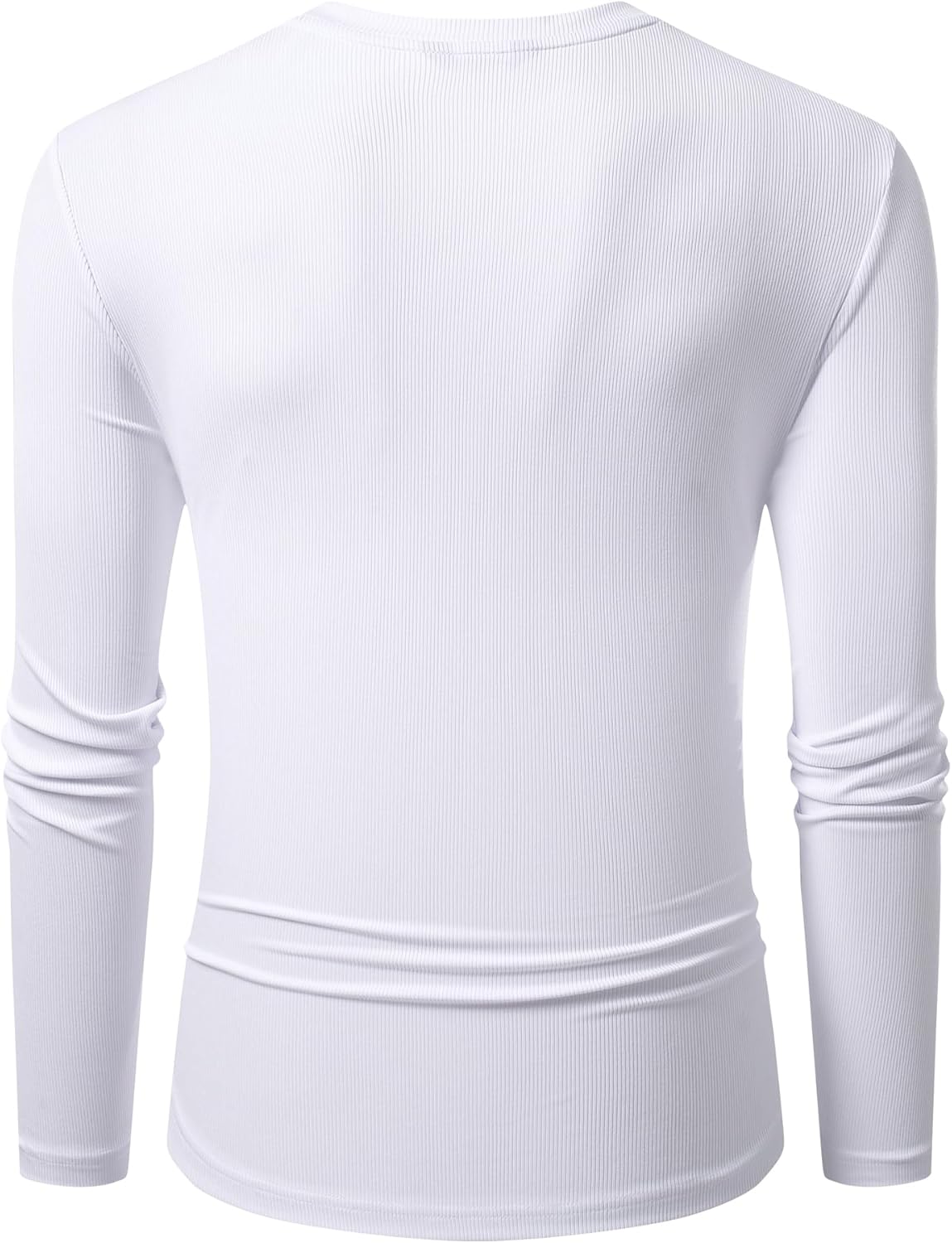 🔥10-Pack For Only $26.78🔥JMIERR Mens Long Sleeve Muscle T Shirts Casual Crewneck Longline Ribbed Tee Shirts