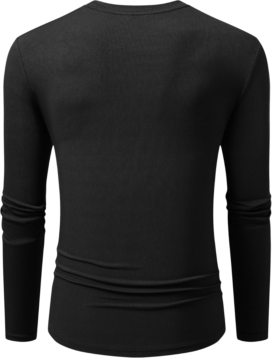 🔥10-Pack For Only $26.78🔥JMIERR Mens Long Sleeve Muscle T Shirts Casual Crewneck Longline Ribbed Tee Shirts