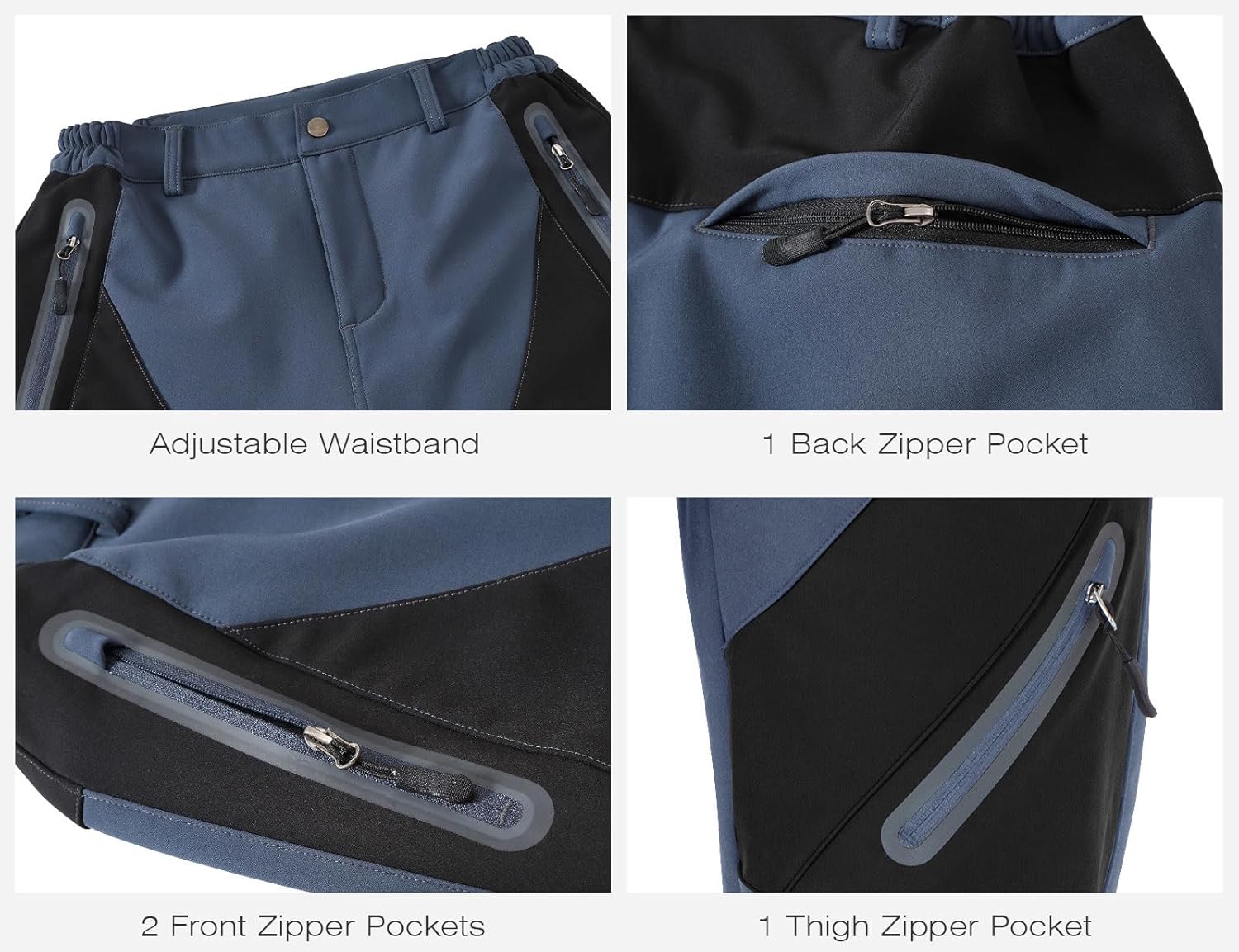 🔥7 Packs ONLY $24.77🔥Women's Snow Pants Waterproof Insulated Fleece Thermal Ski Hiking Snowboard Pants