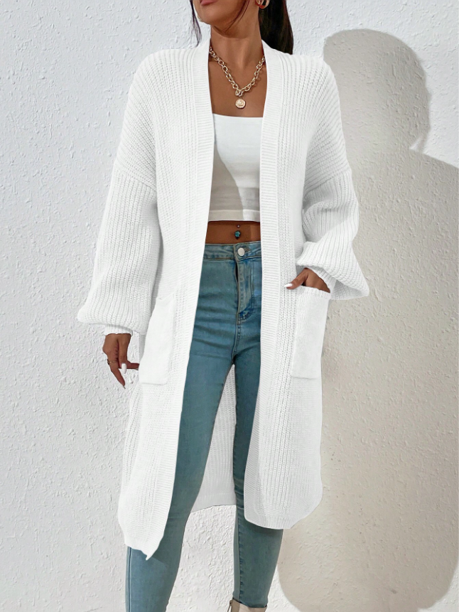🔥10-PACK ONLY $24.77🔥Womens Long Cardigan Sweaters Open Front Oversized Duster with Pocket for Women 2025 Fall Winter Knit Design Coats