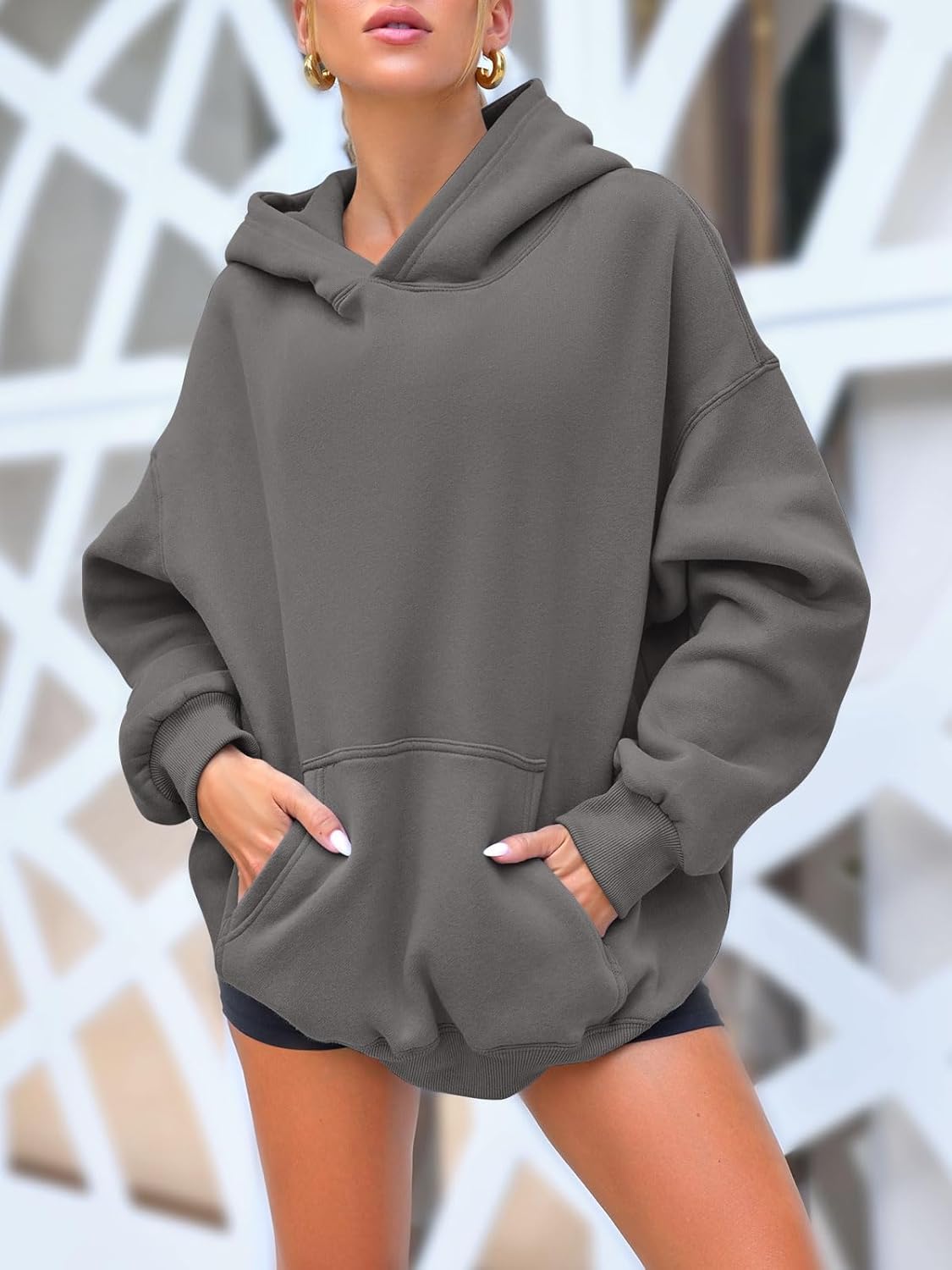 🔥7-PACK ONLY $24.77🔥Womens Oversized Sweatshirts Fleece Hoodies 