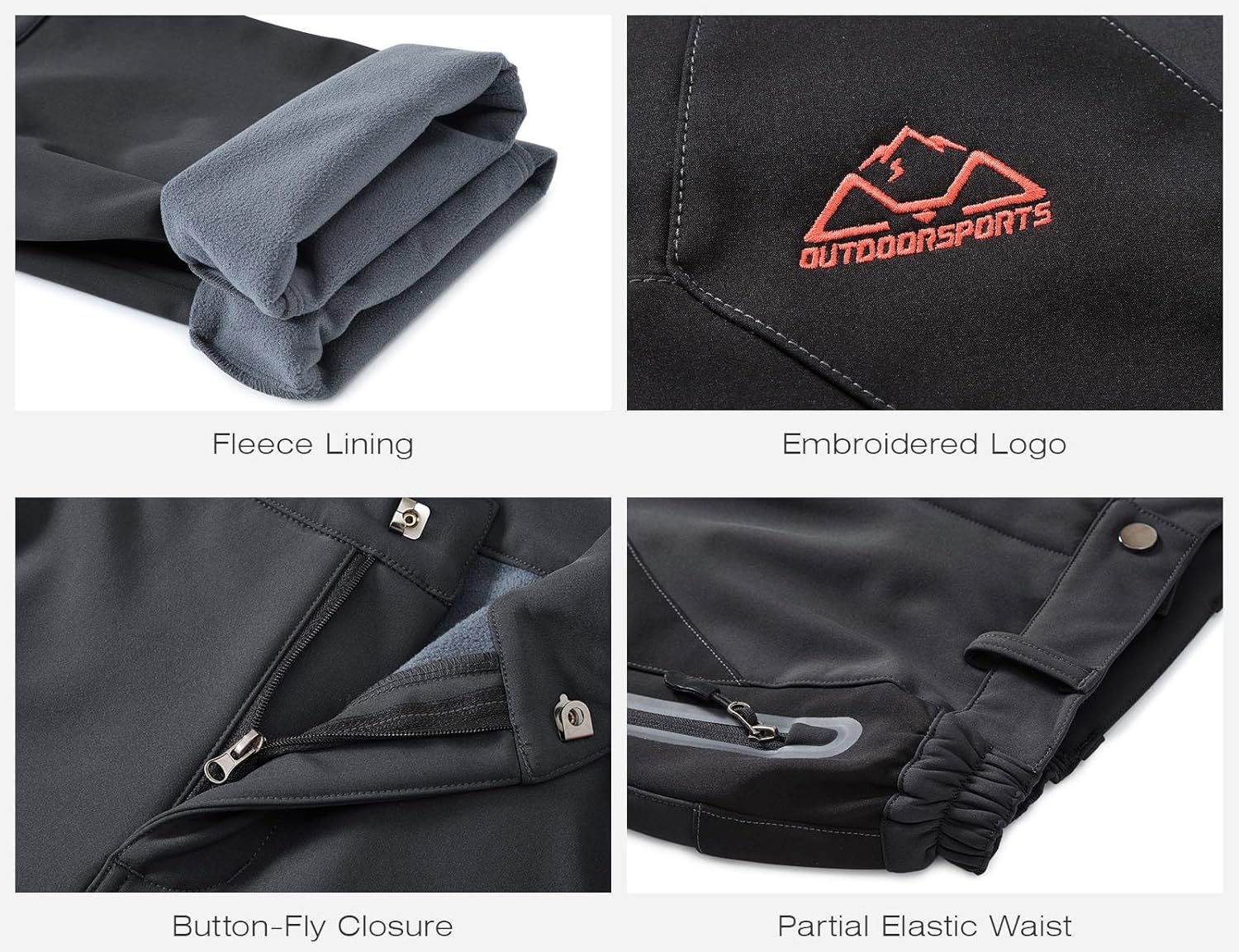 🔥7 Packs ONLY $24.77🔥Women's Snow Pants Waterproof Insulated Fleece Thermal Ski Hiking Snowboard Pants