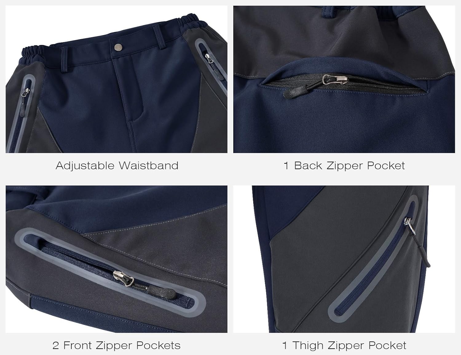 🔥7 Packs ONLY $24.77🔥Women's Snow Pants Waterproof Insulated Fleece Thermal Ski Hiking Snowboard Pants