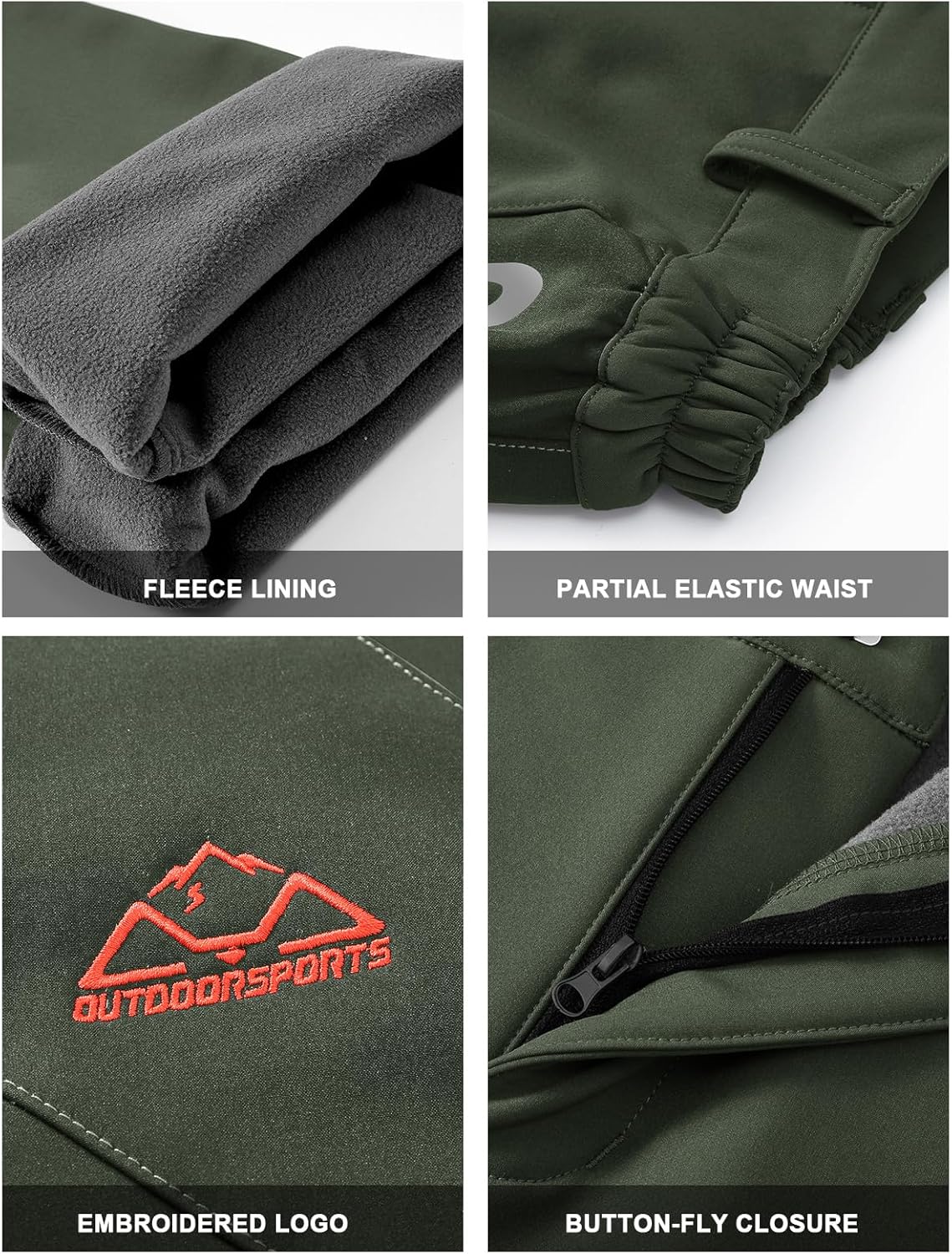 🔥7 Packs ONLY $24.77🔥Women's Snow Pants Waterproof Insulated Fleece Thermal Ski Hiking Snowboard Pants