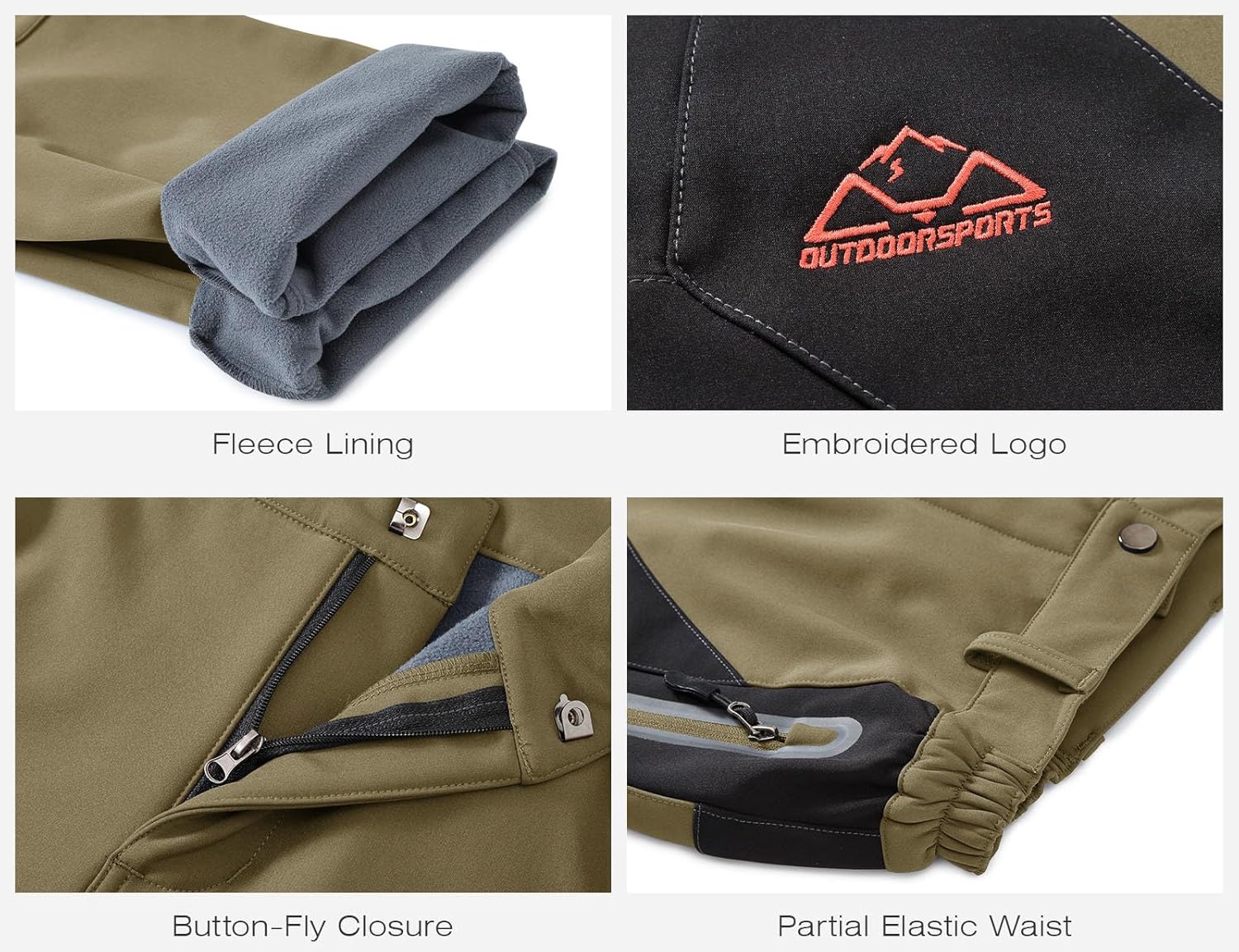 🔥7 Packs ONLY $24.77🔥Women's Snow Pants Waterproof Insulated Fleece Thermal Ski Hiking Snowboard Pants