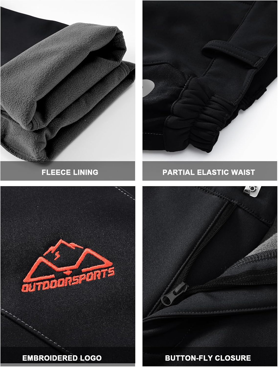 🔥7 Packs ONLY $24.77🔥Women's Snow Pants Waterproof Insulated Fleece Thermal Ski Hiking Snowboard Pants