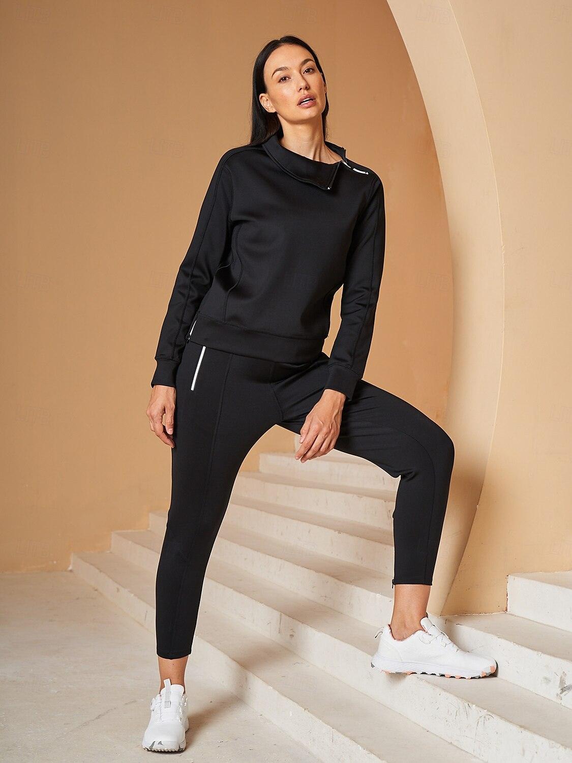 🔥8-PACK ONLY $25.98🔥More Than Basic Irregular Collar Golf Sweatshirt