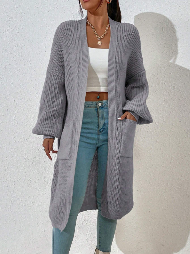 🔥10-PACK ONLY $24.77🔥Womens Long Cardigan Sweaters Open Front Oversized Duster with Pocket for Women 2025 Fall Winter Knit Design Coats